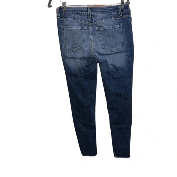 Kancan Medium Wash Distressed Ankle Jeans Size 9/28 - Picture 6 of 7